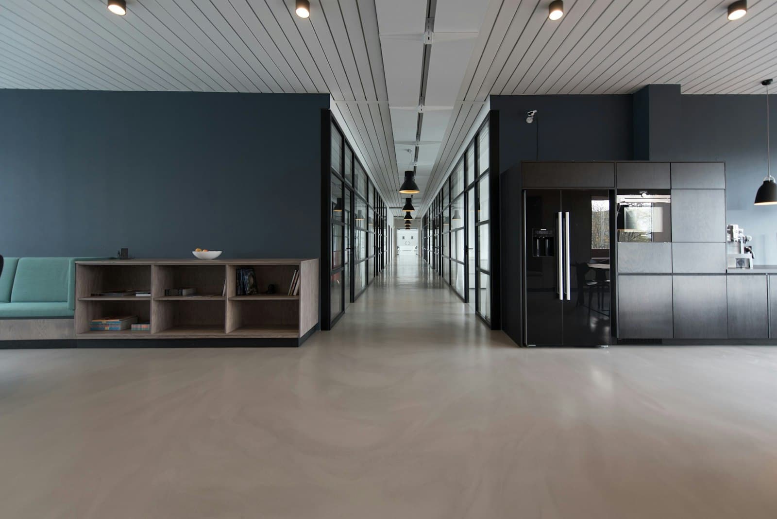 Headquarters office used for Plymouth month-end close