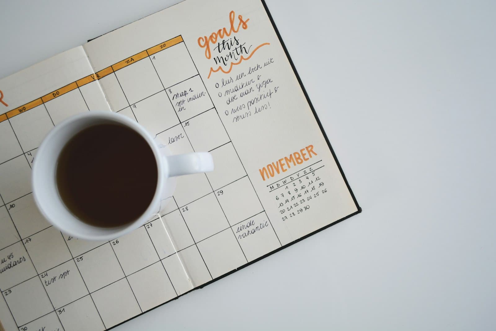 Planner and calendar for Shoreview professional-firm accounting